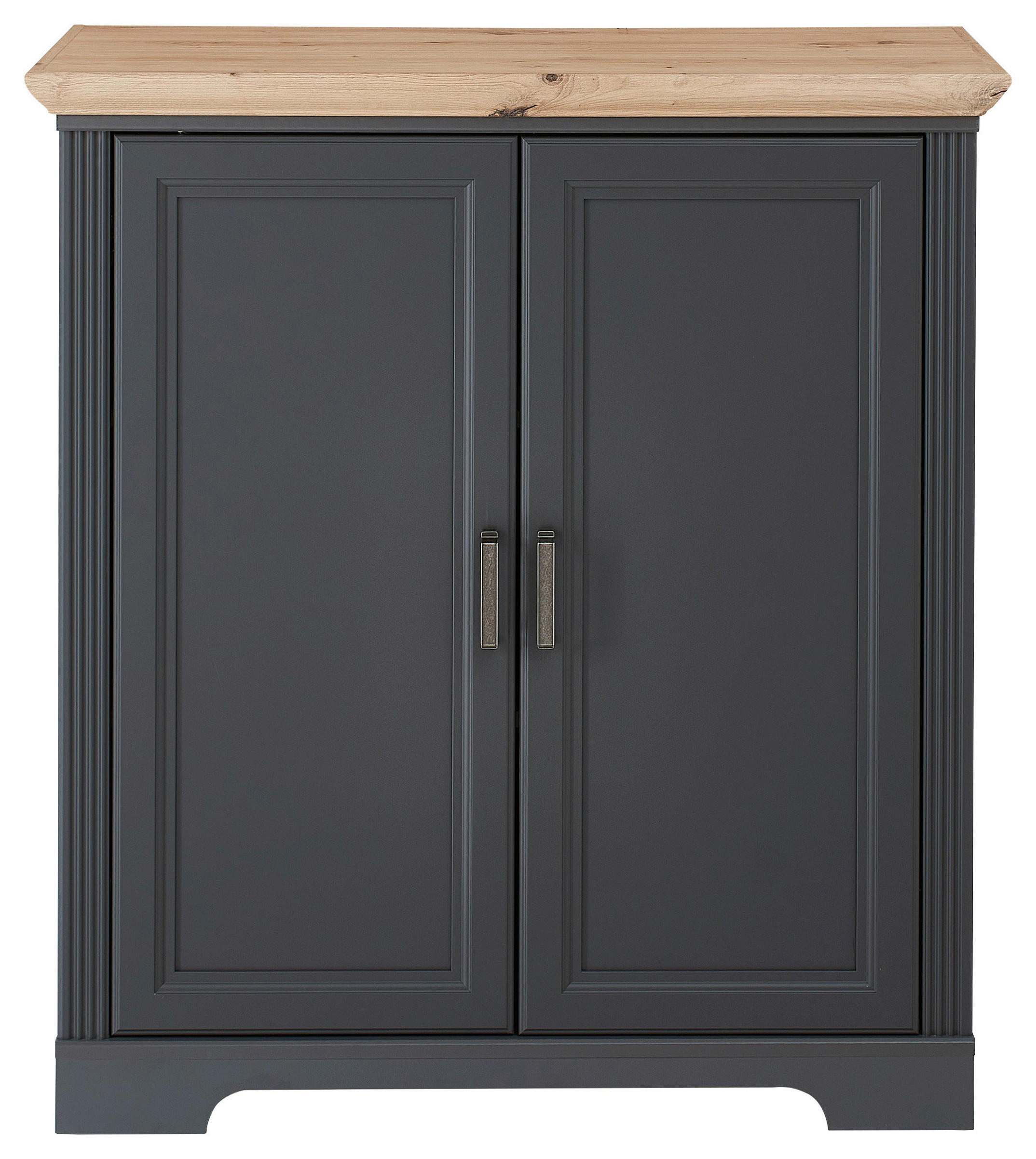 KOMMODE  in 93/102/41 cm  - Schwarz/Graphitfarben, Design, Holzwerkstoff/Metall (93/102/41cm) - Landscape