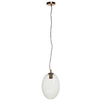 ZÁVĚSNÉ SVÍTIDLO, 23/23/36 cm  - čiré, Basics, kov/sklo (23/23/36cm) - MID.YOU