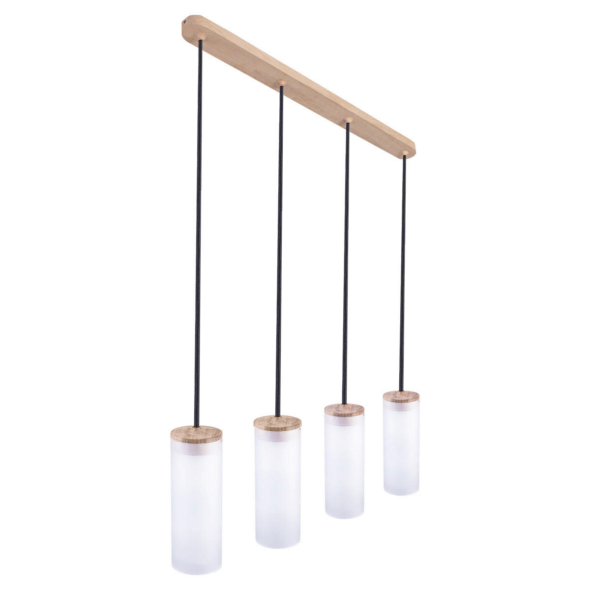 HÄNGELEUCHTE 75/100 cm  - Natur, Holz (75/100cm)