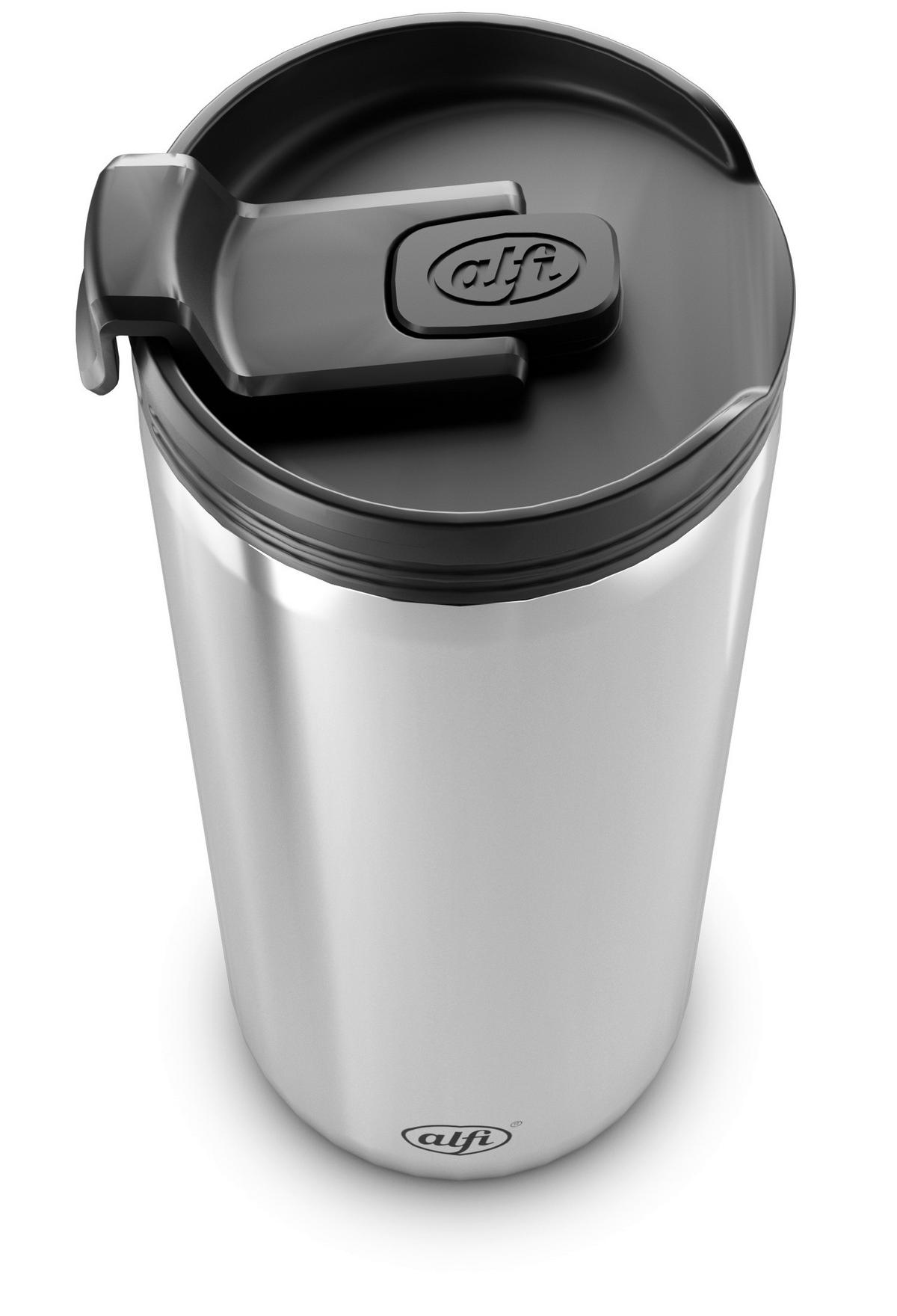 THERMOBECHER ISO COFFEE MUG 0,4 L  - Edelstahlfarben, Design, Metall (0,4l) - Alfi