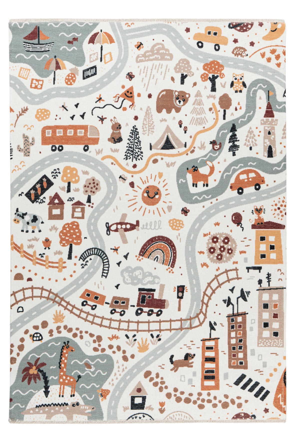SPIELTEPPICH 155/230 cm My Greta  - Multicolor, Trend, Textil (155/230cm) - Obsession
