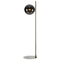 STEHLEUCHTE  33/134.5/33 cm   - Grau, Basics, Glas/Metall (33/134.5/33cm) - Markslöjd