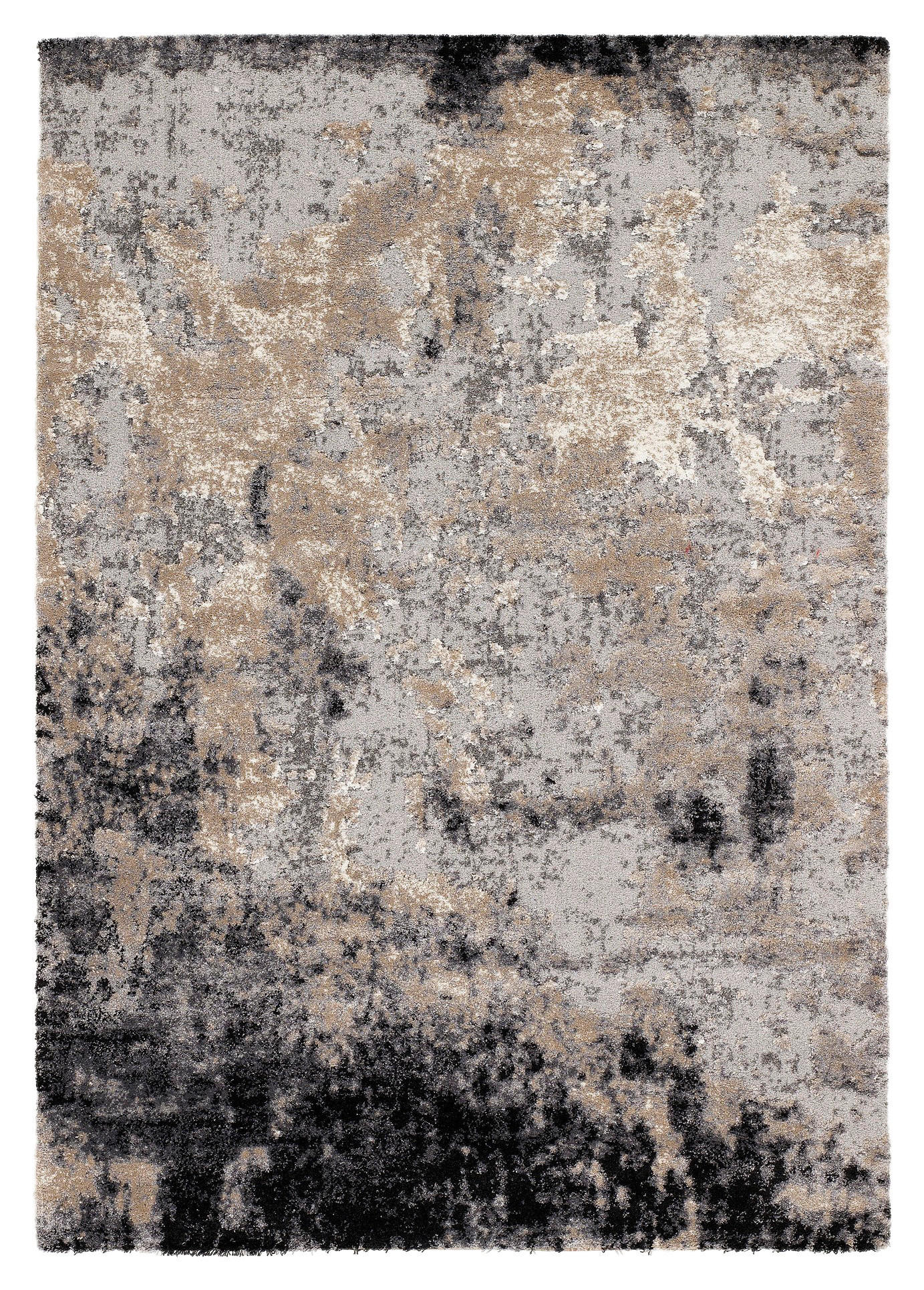 VINTAGE-TEPPICH 65/130 cm Timeline Hellgrau  - Hellgrau, Design, Textil (65/130cm) - Novel