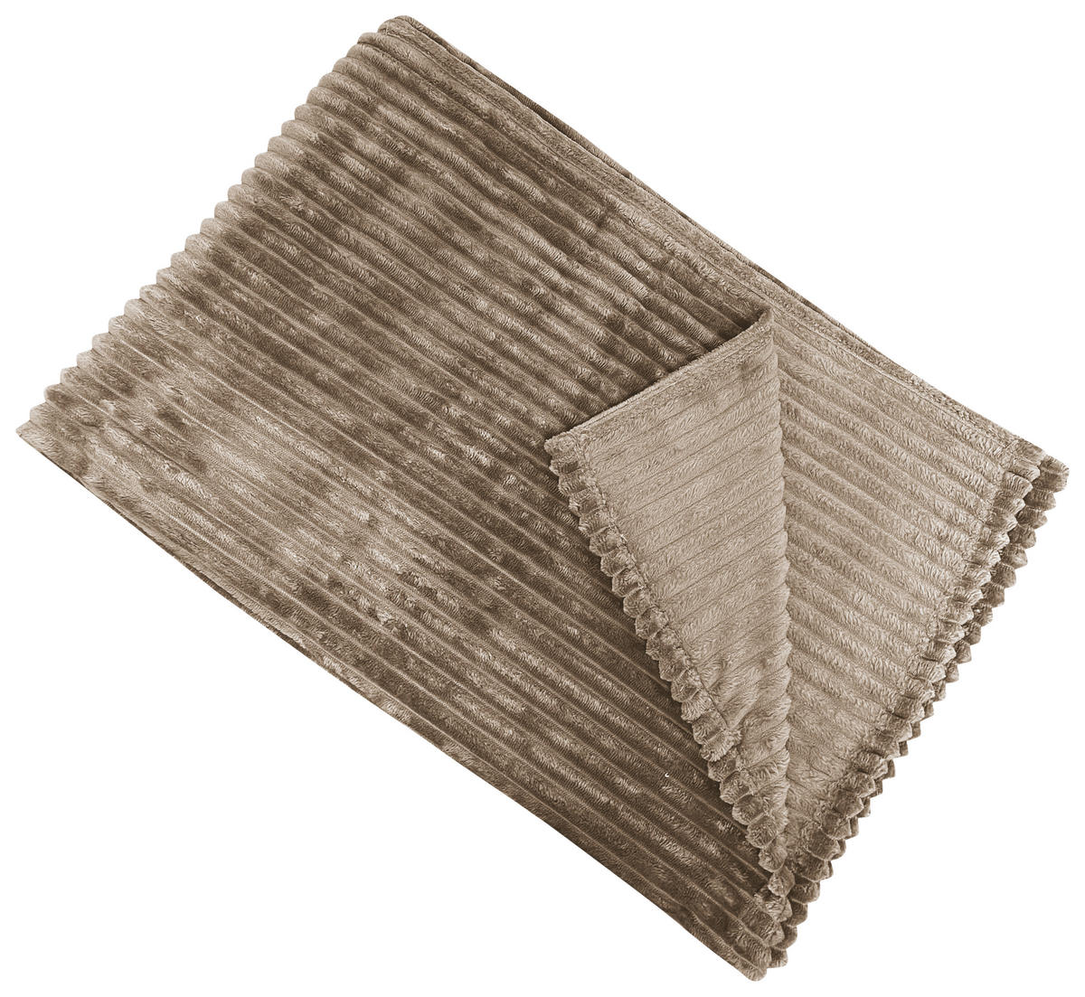 MEHKA ODEJA  SINA  150/200 cm       rjavosiva  - rjavosiva, Design, tekstil (150/200cm) - Luca Bessoni