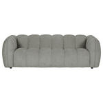 BIGSOFA in Chenille Dunkelgrau  - Dunkelgrau/Schwarz, KONVENTIONELL, Kunststoff/Textil (217/74/100cm) - Carryhome