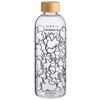 TRINKFLASCHE 1,03 L  - Klar/Transparent, Basics, Glas/Holz (8/25/8cm) - Disney