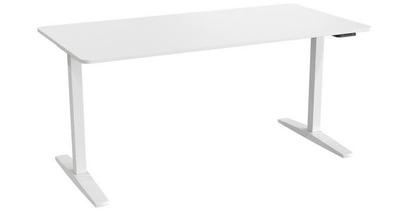 SCHREIBTISCHPLATTE 160/80/1,8 cm  - Weiß, Design, Holzwerkstoff (160/80/1,8cm) - Carryhome