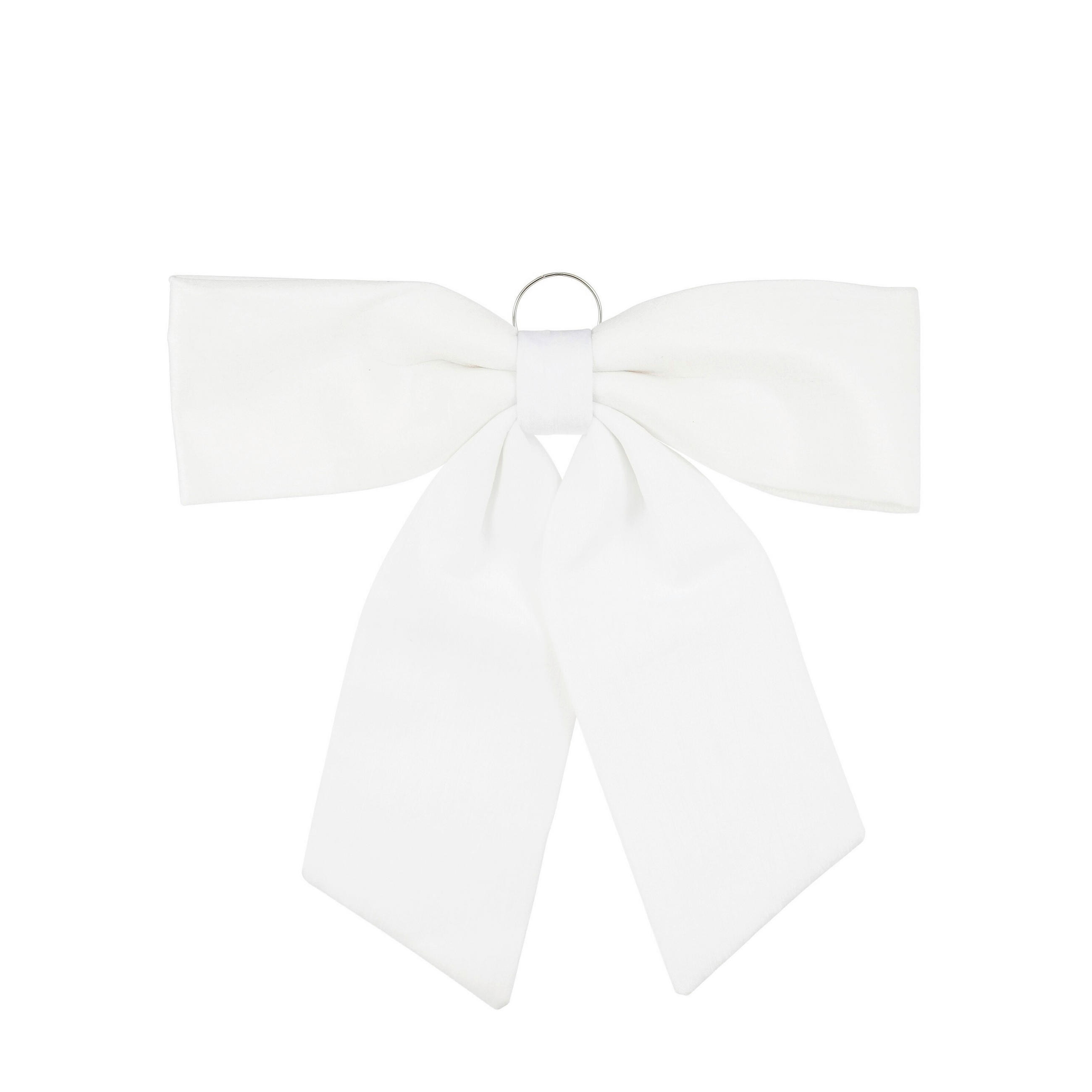 DEKORATIVNI OBESEK - bela, Basics, tekstil (57.0/63.0/3.0cm)