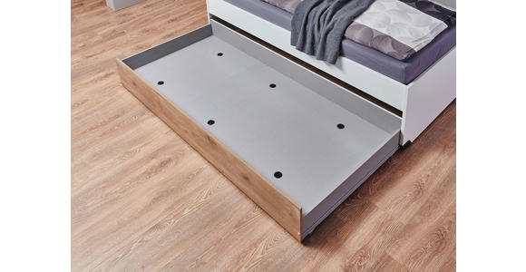 BETTSCHUBKASTEN Eichefarben - Eichefarben, KONVENTIONELL, Holzwerkstoff (199/27/93cm) - Carryhome