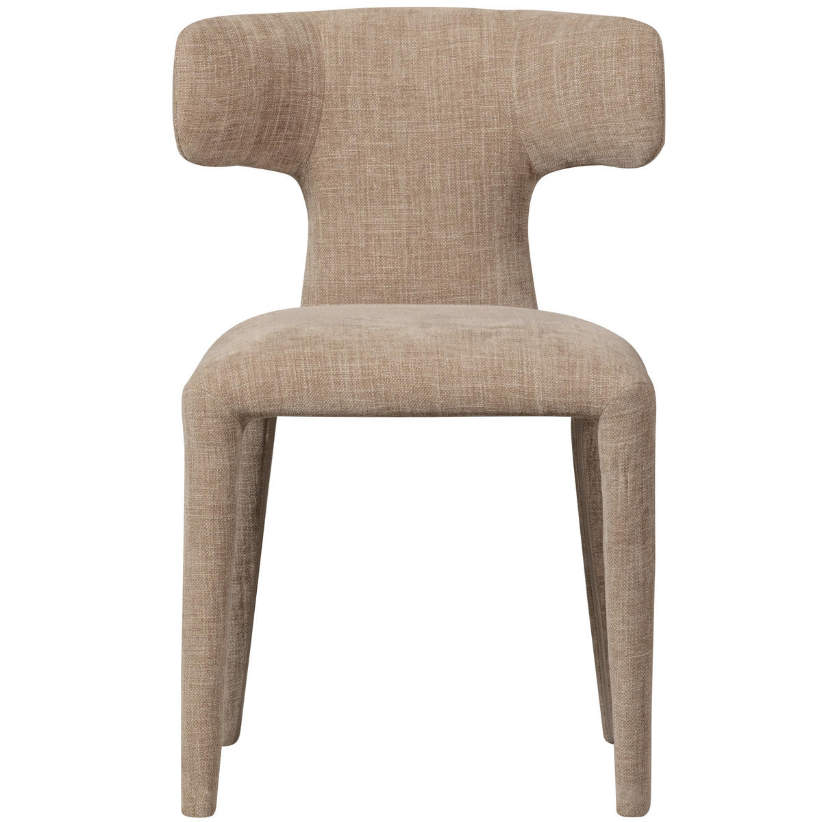 STUHL-SET 2 Stück  in Webstoff  - Sandfarben, MODERN, Textil (52/78/53cm) - Livetastic