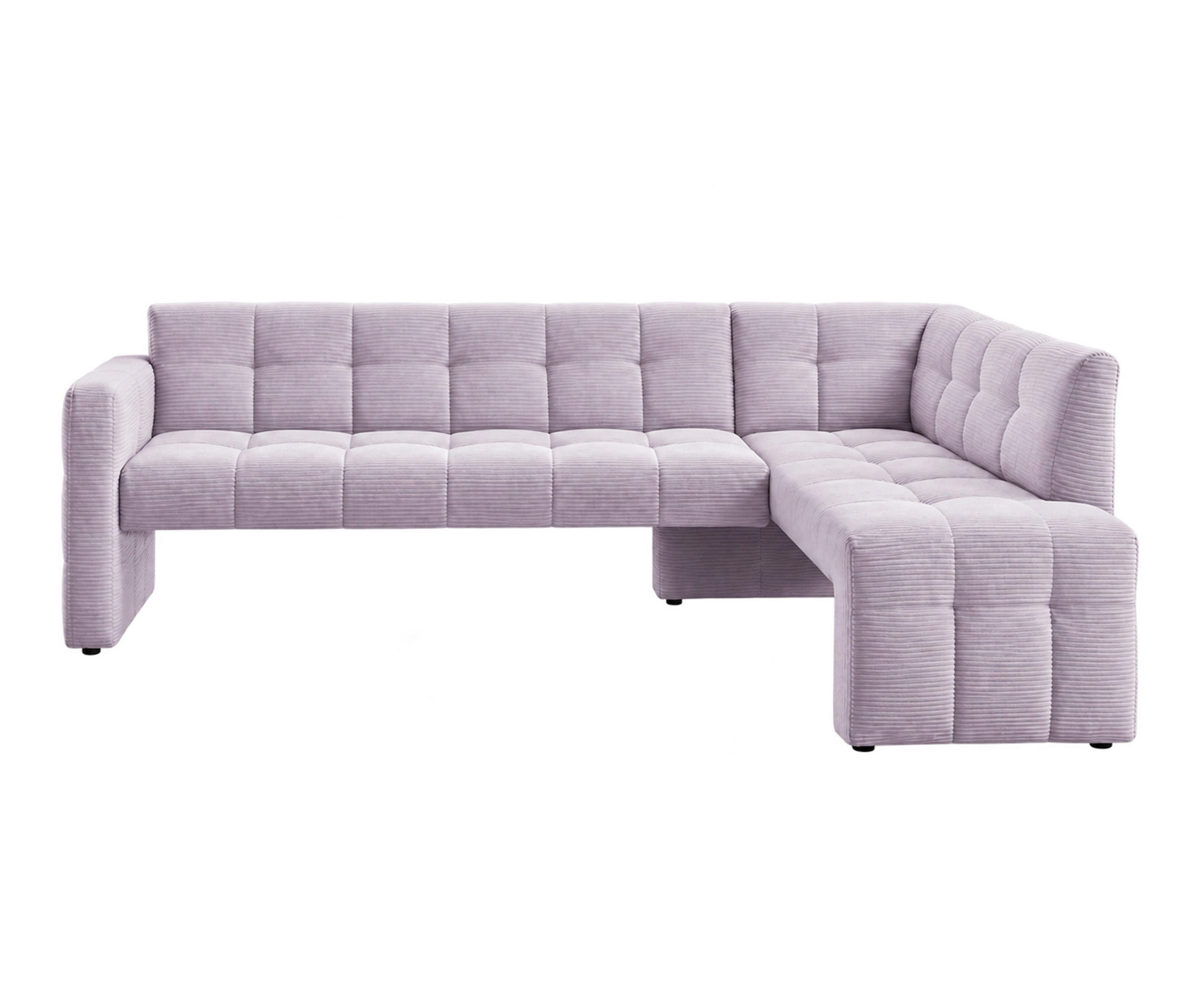 KLUPA KUTNA  ljubičasta  drvo, tekstil, drvni materijal      - ljubičasta/crna, Moderno, drvni materijal/drvo (245/157cm) - Livetastic