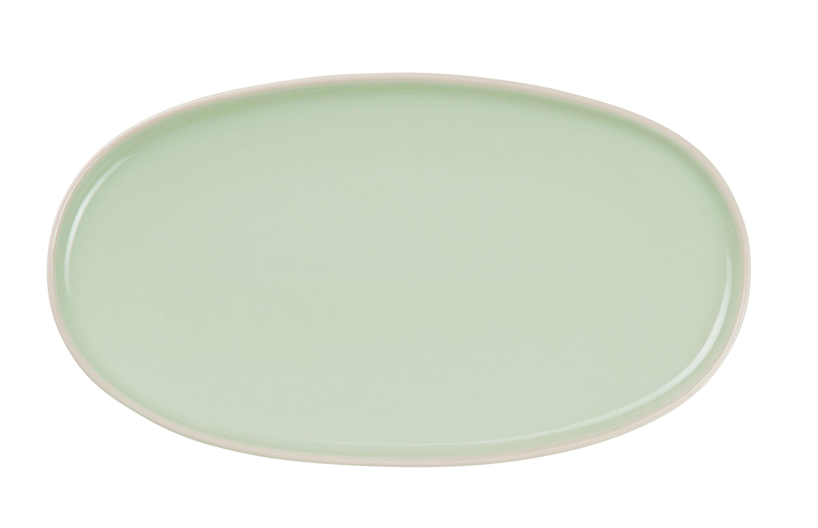 PLATTE  28,5/16 cm   - Salbeigrün, Basics, Keramik (28,5/16cm) - ASA