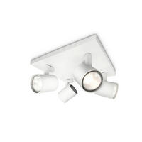 DECKENLEUCHTE Spot Runner 24/24/10,9 cm   - Weiß, Basics, Metall (24/24/10,9cm) - Philips