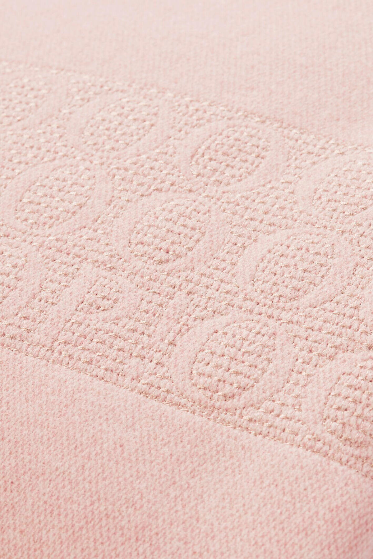 KISSENHÜLLE J! Signature Stripes rose 40/60 cm  - Hellrosa, Design, Textil (40/60cm) - Joop!