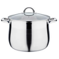 GEMÜSETOPF JUMBO 13.5 l  - Edelstahlfarben, Basics, Metall (13,5cm) - GSW