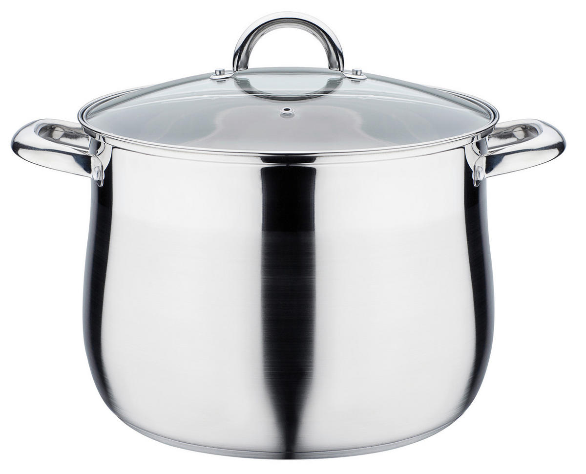 GEMÜSETOPF JUMBO 13.5 l  - Edelstahlfarben, Basics, Metall (13,5cm) - GSW
