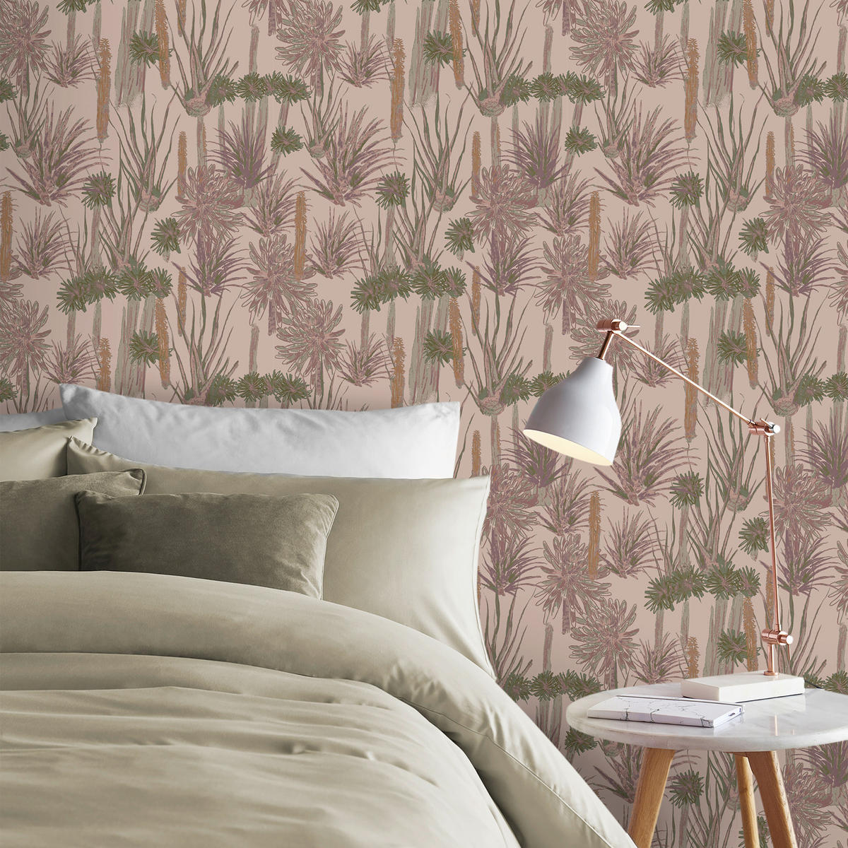 VLIESTAPETE  - Pink, Basics, Papier/Kunststoff (52/1000cm) - Xora