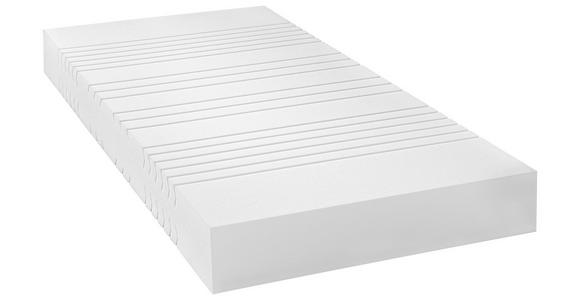KOMFORTSCHAUMMATRATZE 100/200 cm Höhe ca. 18 cm  - Weiß, KONVENTIONELL, Textil (100/200cm) - Xora