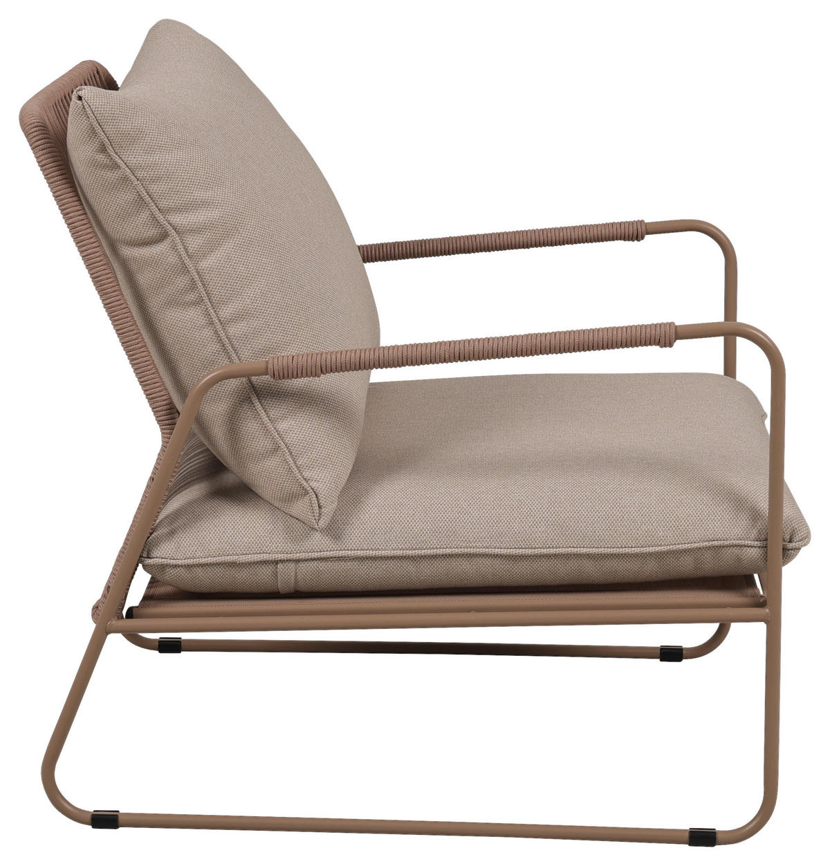 GARTENSET Webstoff Eisen  - Beige/Naturfarben, Design, Textil/Metall - Ambia Garden