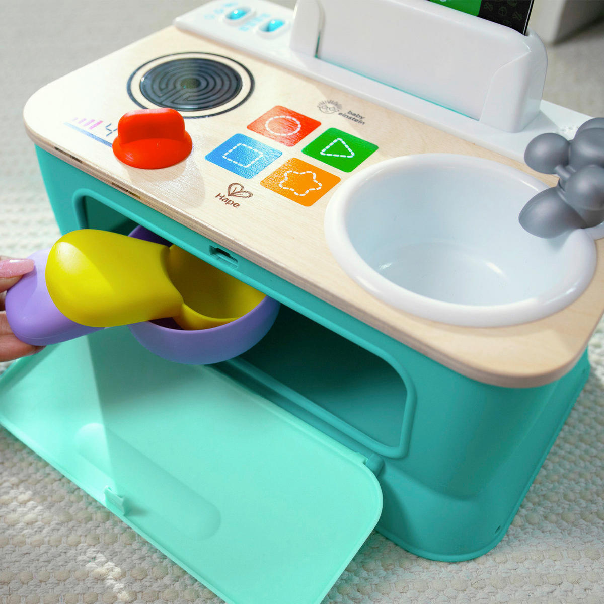 KINDERKÜCHE  - Multicolor, Basics, Holz/Holzwerkstoff (27,5/24/17,5cm) - Hape