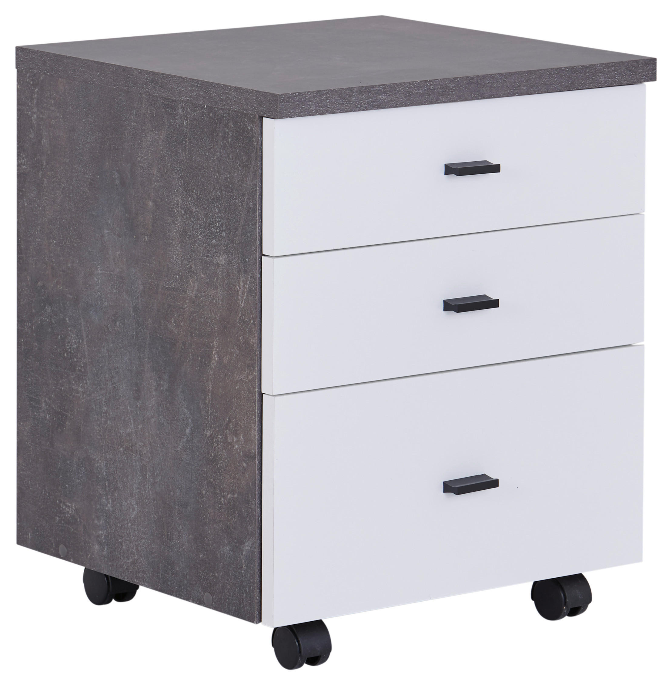 Rollcontainer Betonoptik /weiß 4 You New 2 Yuk 13