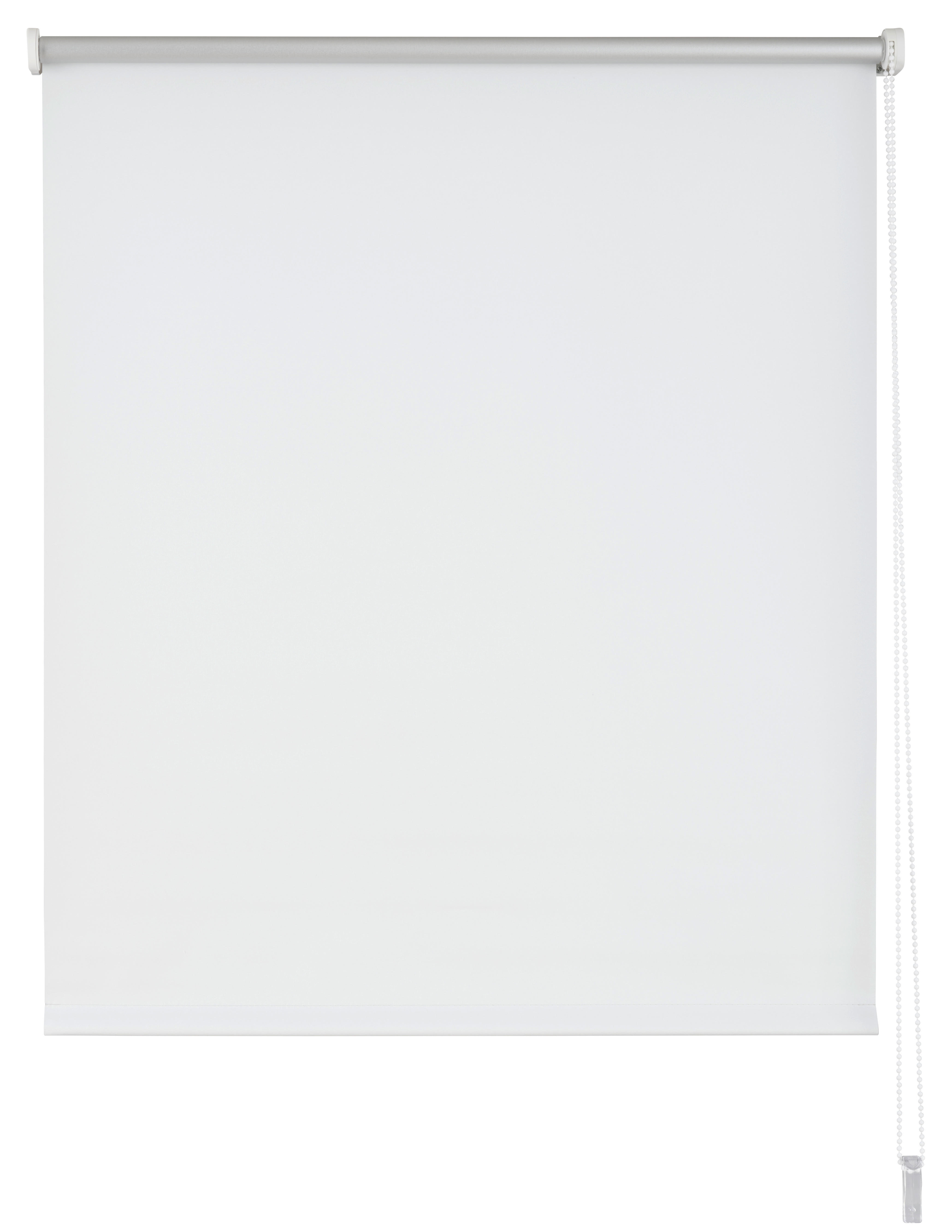 VERDUNKELUNGSROLLO  Verdunkelung     - Weiß, Basics, Textil (75/150/4cm)