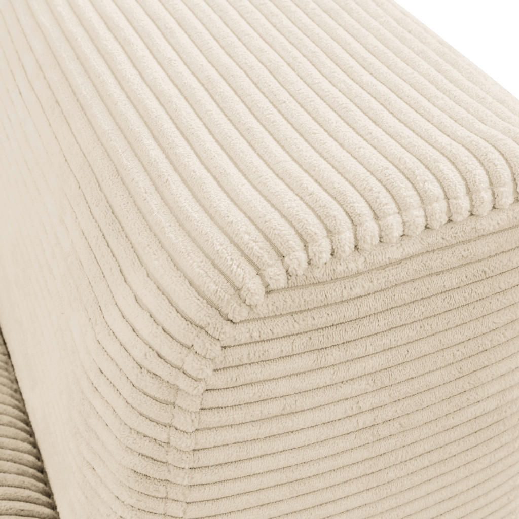 Thumbnail - Livetastic Ecksofa, Creme, Textil, 3-Sitzer, Füllung: Schaumstoff,Silikon, Ottomane links, L-Form, 313x172 cm, Made in E...
