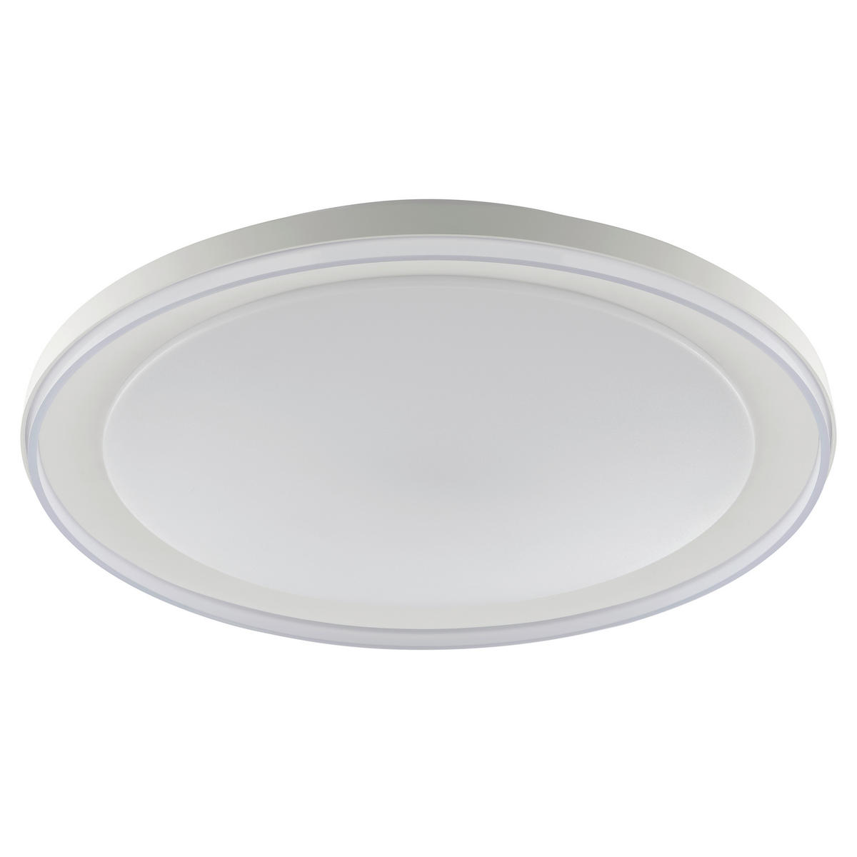 LED PLAFONJERA - bela, Osnovno, metal/plastika (45/9,5cm)