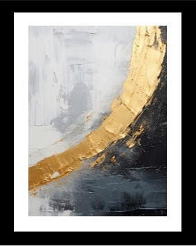 BILD Abstraktes  - Multicolor, Basics, Textil (40/50/1,5cm) - Euroart