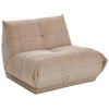 SOFAELEMENT in Cord Taupe  - Taupe, Trend, Textil (105/80/112cm) - Livetastic