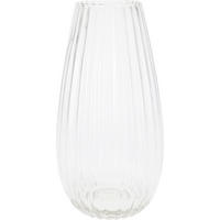VÁZA, sklo, 30 cm - průhledné, Basics, sklo (15/15/30cm)