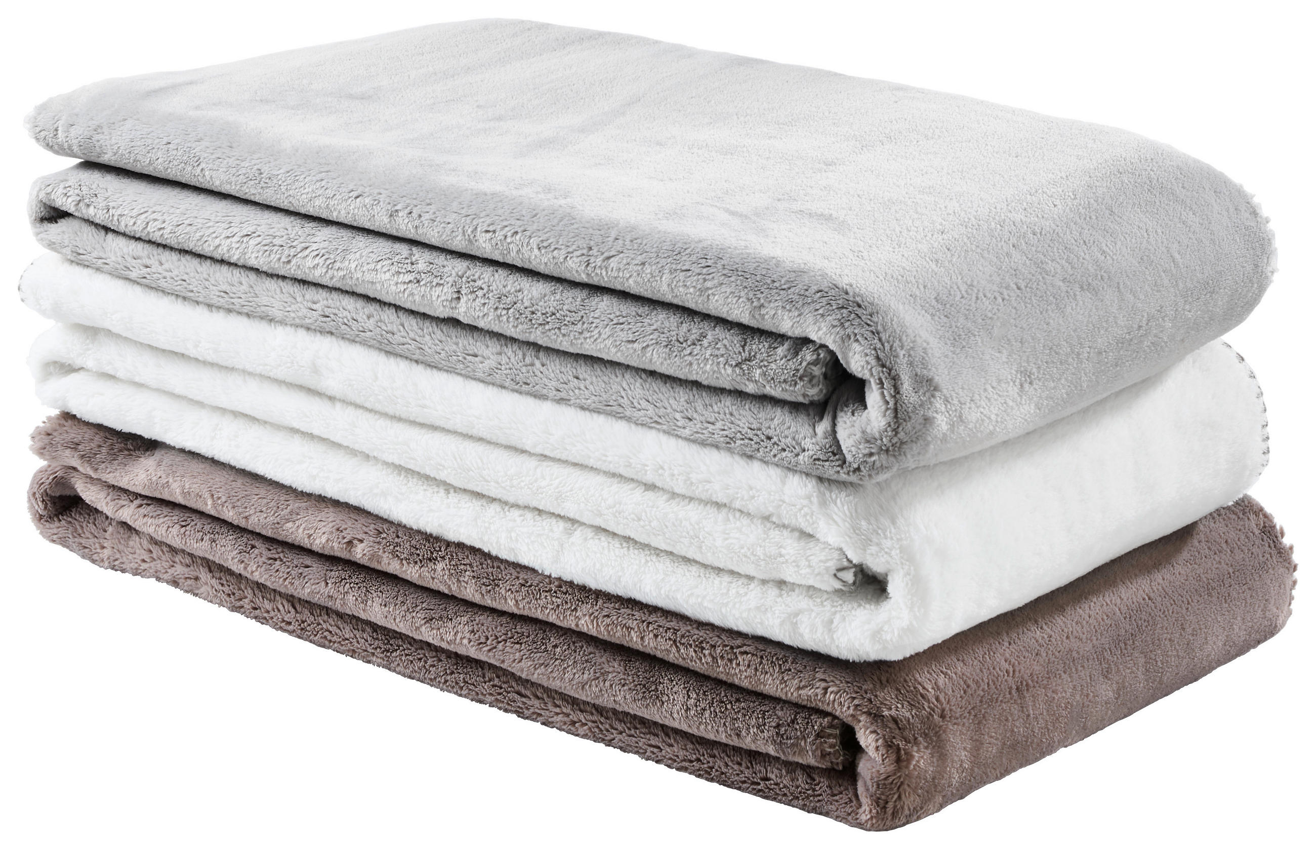 DECKE 140/190 cm  - Weiß, Basics, Textil (140/190cm) - Zoeppritz