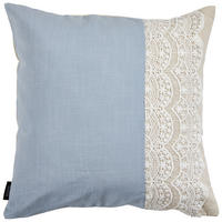 KISSENHÜLLE Primavera 48/48 cm  - Blau, KONVENTIONELL, Textil (48/48cm) - Novel