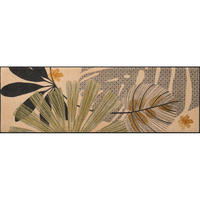 LÄUFER 60/180 cm Beige  - Beige, Design, Kunststoff/Textil (60/180cm) - wash+dry