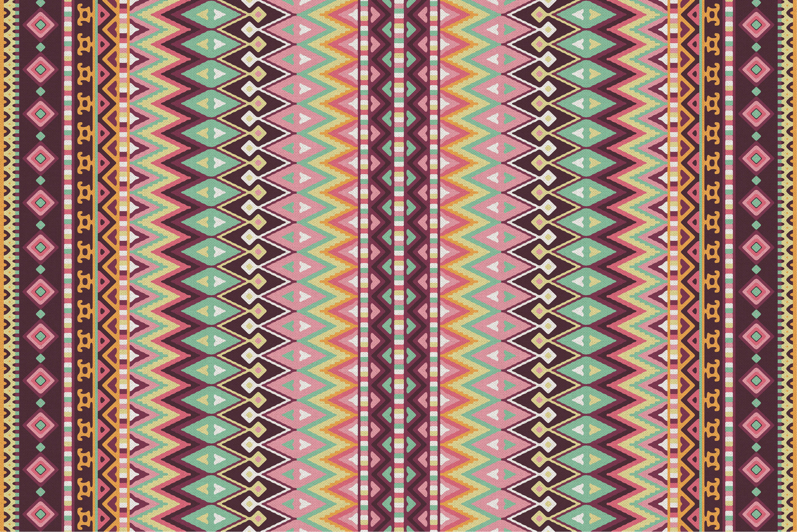 OUTDOORTEPPICH 40/60 cm  - Pink, Design, Kunststoff (40/60cm)