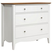 KOMMODE  in 100/86/42 cm  - Dunkelbraun/Silberfarben, LIFESTYLE, Holz/Holzwerkstoff (100/86/42cm)