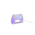 LED-DEKOLEUCHTE 24/23/23 cm  - Weiß, Design, Kunststoff/Metall (24/23/23cm) - Novel