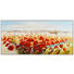 Abstraktes, Blumen, Landschaft & Natur, Pflanzen BILD - Multicolor, Basics, Holz/Textil (150/70cm) - Monee