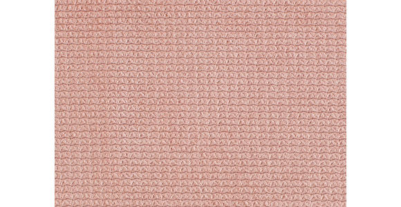 BOXSPRINGSOFA Flachgewebe Rosa  - Schwarz/Rosa, KONVENTIONELL, Textil/Metall (204/93/100cm) - Novel