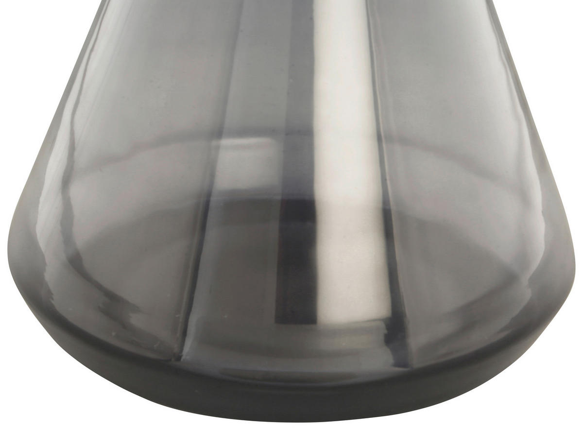 BEISTELLTISCH in Metall, Glas  - Goldfarben/Grau, Design, Glas/Metall (41,5/53cm) - Kayoom