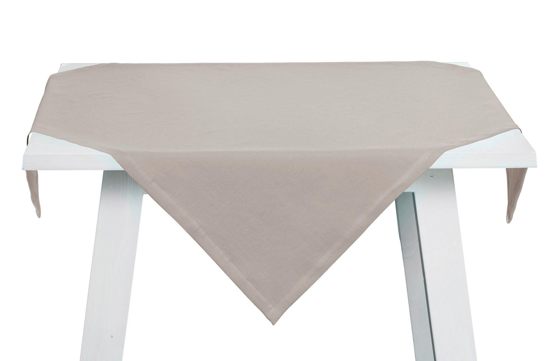 TISCHDECKE One 90/90 cm  - Grau, Basics, Textil (90/90cm) - Pichler