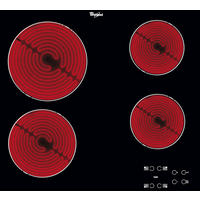 PLOČA AKT 8090/NE - crna, Design, staklo/metal (58/4,6/51cm) - Whirlpool