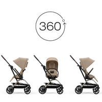 KIŠOBRAN KOLICA  Eezy S Twist+2  - bež/taupe, Basics, tekstil/plastika (80.5/45/105cm) - cybex GOLD