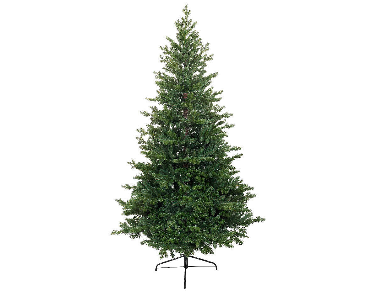 BOŽIČNA JELKA 240 cm  - zelena, Basics, kovina/umetna masa (240cm) - X-Mas