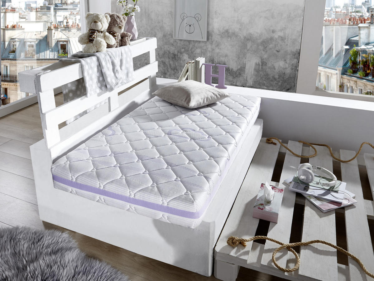 DĚTSKÁ MATRACE, 70/140 cm - bílá, Basics, textil (70/140cm) - Träumeland