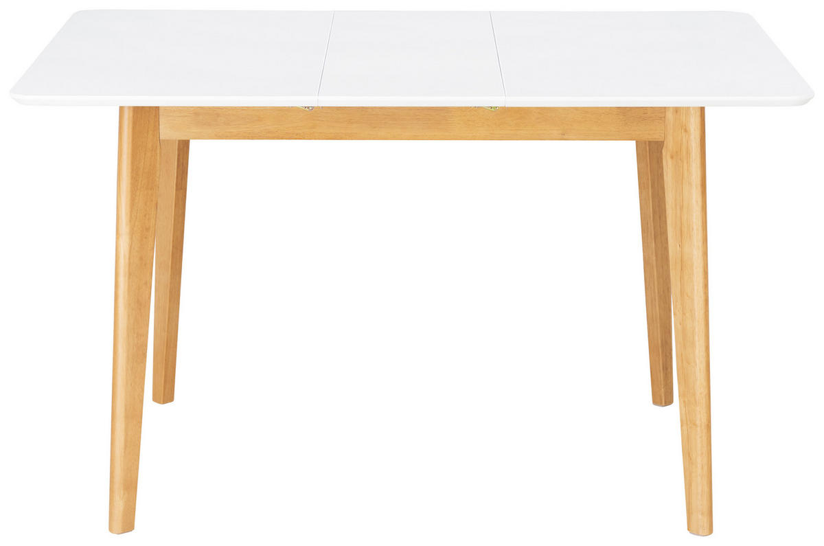 JEDÁLENSKÝ STÔL, biela, 100-130/74/100 cm - biela/farba duba, Design, drevo (100-130/74/100cm) - Livetastic