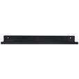 WANDREGAL 50/4/10 cm - Schwarz, Basics, Metall (50/4/10cm) - Xora