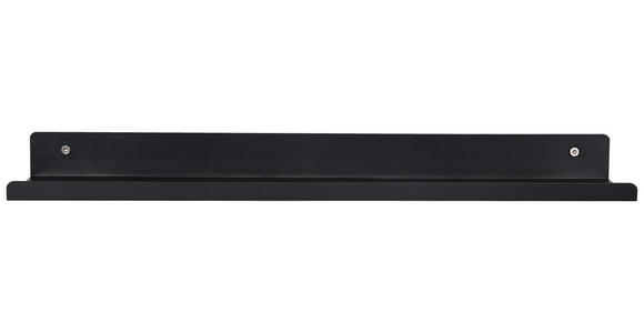 WANDREGAL 50/4/10 cm - Schwarz, Basics, Metall (50/4/10cm) - Xora
