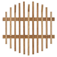 GARDEROBENPANEEL  in 58/60/11 cm  - Naturfarben, Basics, Holz (58/60/11cm)