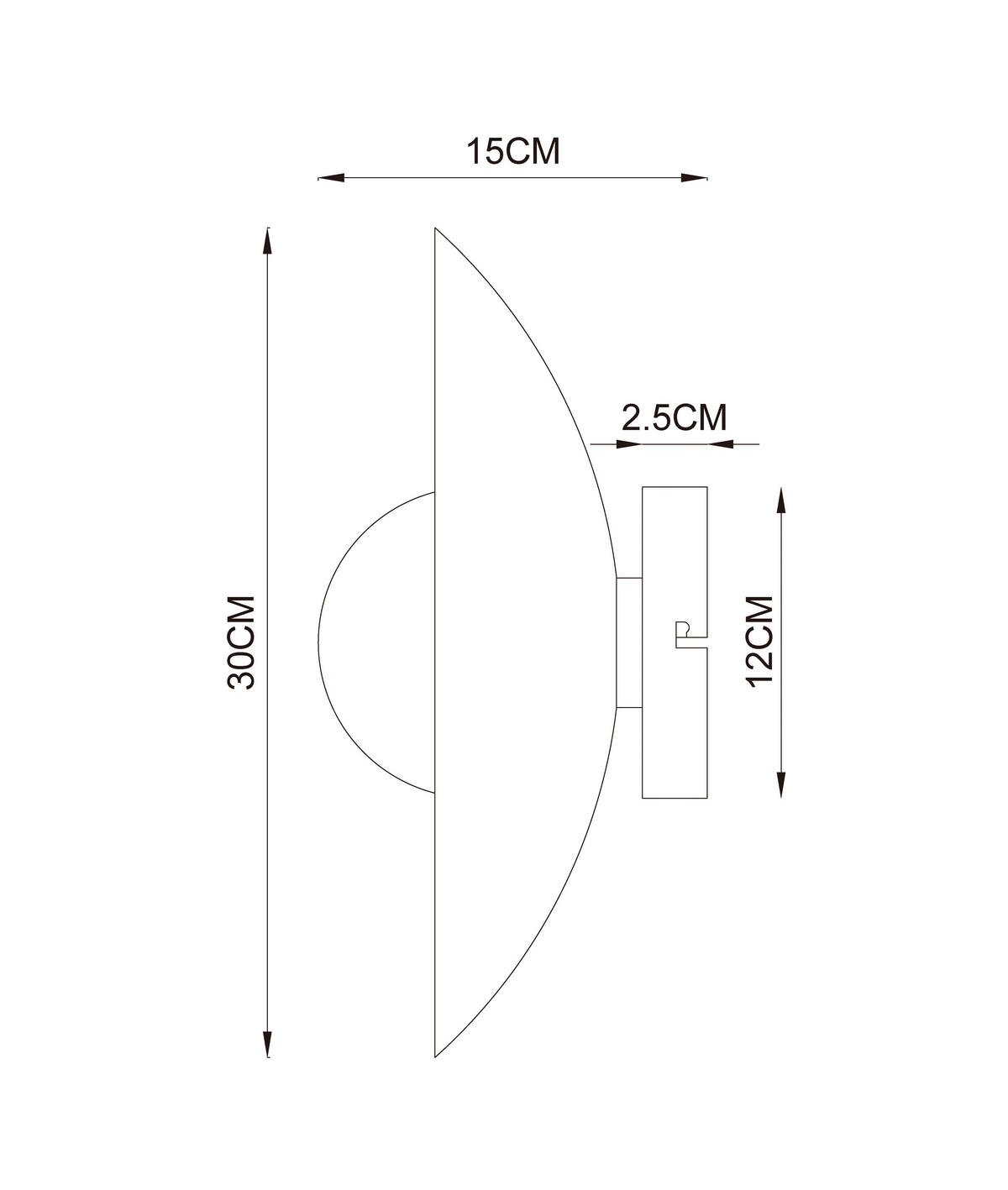 DECKENLEUCHTE  30/15 cm    - Rosa, Design, Kunststoff/Metall (30/15cm) - Collet's Monde